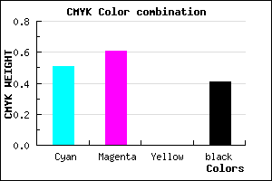#4A3B97 color CMYK mixer
