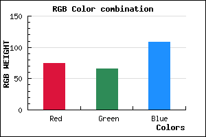 rgb background color #4A426C mixer