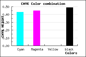#4A4882 color CMYK mixer
