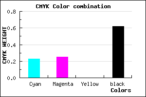 #4A4860 color CMYK mixer