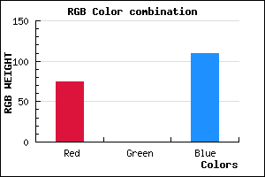 rgb background color #4B006D mixer
