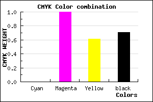 #4B001D color CMYK mixer