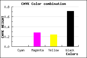 #4B3639 color CMYK mixer