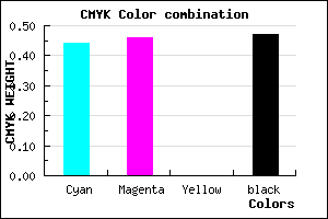 #4B4886 color CMYK mixer