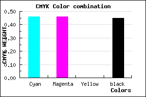 #4B4B8B color CMYK mixer