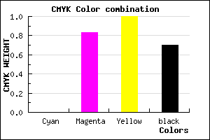 #4C0D00 color CMYK mixer