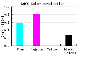 #4C21B7 color CMYK mixer