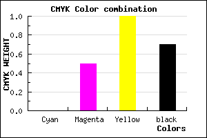 #4C2600 color CMYK mixer