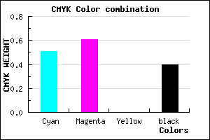 #4C3C9A color CMYK mixer