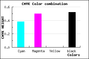 #4C3D7B color CMYK mixer