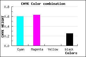 #4C48C0 color CMYK mixer