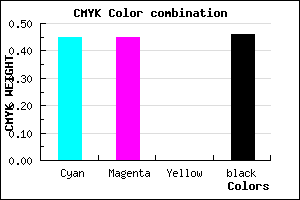 #4C4C8A color CMYK mixer