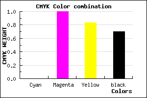 #4D000D color CMYK mixer