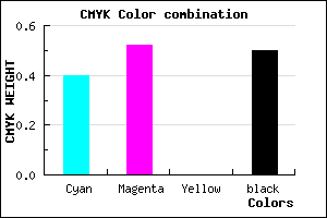#4D3E80 color CMYK mixer