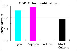 #4D43A1 color CMYK mixer