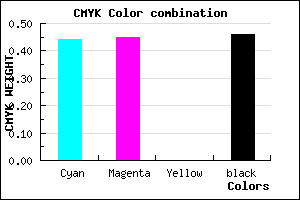 #4D4C8A color CMYK mixer