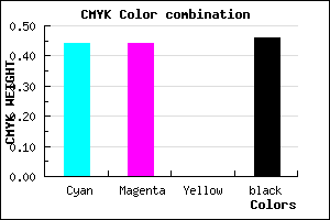 #4D4D89 color CMYK mixer