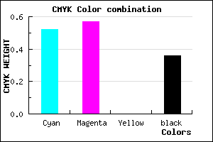 #4E46A4 color CMYK mixer