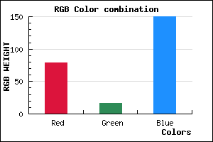 rgb background color #4F1096 mixer