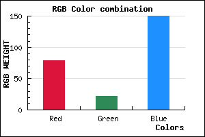 rgb background color #4F1696 mixer