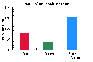 rgb background color #4F2298 mixer
