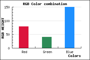 rgb background color #4F2896 mixer