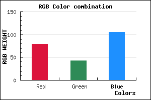 rgb background color #4F2B69 mixer