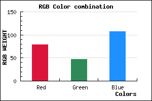 rgb background color #4F2F6B mixer