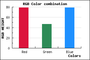 rgb background color #4F2F4F mixer
