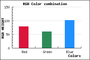 rgb background color #4F3C66 mixer