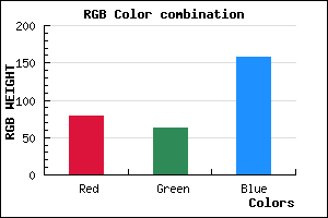 rgb background color #4F3F9D mixer