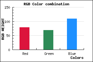 rgb background color #4F456D mixer