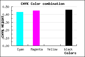 #4F4C8A color CMYK mixer