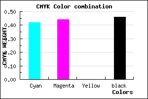 #4F4D89 color CMYK mixer