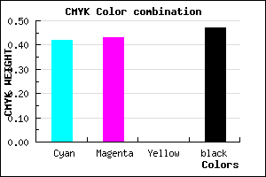 #4F4E88 color CMYK mixer