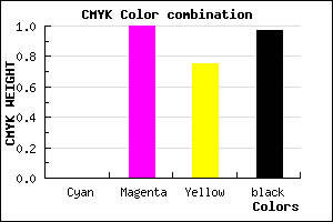 #080002 color CMYK mixer