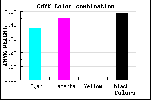 #504882 color CMYK mixer