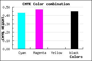 #504A8C color CMYK mixer