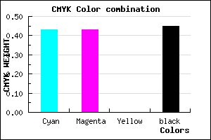 #50508C color CMYK mixer