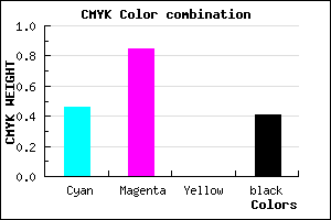 #511797 color CMYK mixer