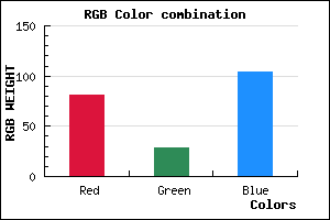 rgb background color #511C68 mixer
