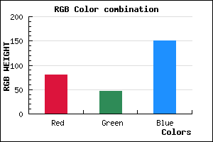 rgb background color #512F97 mixer