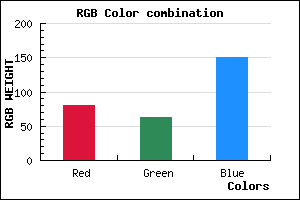 rgb background color #513F97 mixer