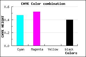 #514999 color CMYK mixer