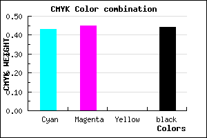 #514E8E color CMYK mixer