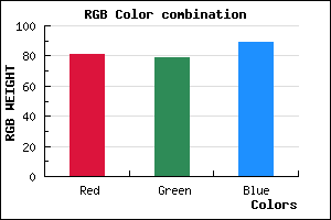 rgb background color #514F59 mixer