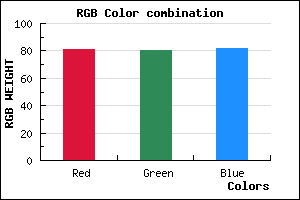 rgb background color #515052 mixer