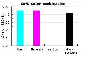 #515193 color CMYK mixer