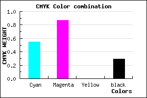 #5217B5 color CMYK mixer