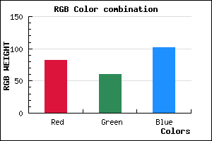 rgb background color #523C66 mixer